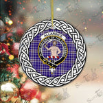 Allardice Scottish Clan Tartan Crest Badge Plaid Ornament Gift. Christmas Tree Ornament Allardice Clan Tartan Ornament,  ceramic ornament, personalized christmas ornaments, christmas tree ornaments, christmas door decorations, Plaid Ornament, Tartan Ceramic Ornament