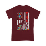 Scotstee Shop - American Flag Autism Mom Dinosaur Awareness Autistic 4th of July Shirt autism awareness shirts