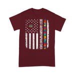 Scotstee Shop - American Flag Best Autism Papaw Ever Autism Awareness Gift 4th Of July Shirt autism awareness shirts