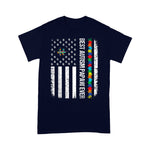Scotstee Shop - American Flag Best Autism Papaw Ever Autism Awareness Gift 4th Of July Shirt autism awareness shirts