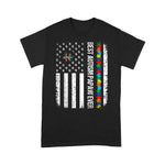Scotstee Shop - American Flag Best Autism Papaw Ever Autism Awareness Gift 4th Of July Shirt autism awareness shirts