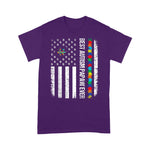 Scotstee Shop - American Flag Best Autism Papaw Ever Autism Awareness Gift 4th Of July Shirt autism awareness shirts