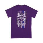 Scotstee Shop - American Flag Blue Thin Line Apparel School Resource Officer 4th Of July Shirt Blue Line Flag Shirts