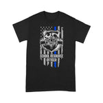 Scotstee Shop - American Flag Blue Thin Line Apparel School Resource Officer 4th Of July Shirt Blue Line Flag Shirts