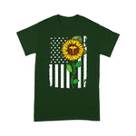 Scotstee Shop - American Flag Medical Assistant Sunflower Hippie Sunflower 4th Of July Shirt