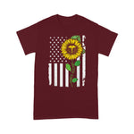 Scotstee Shop - American Flag Medical Assistant Sunflower Hippie Sunflower 4th Of July Shirt