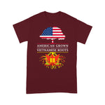 Scotstee Shop - American Flag Shirt 4th Of July Shirt Grown with South Vietnamese Roots Vietnam