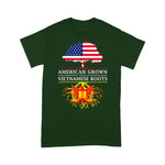 Scotstee Shop - American Flag Shirt 4th Of July Shirt Grown with South Vietnamese Roots Vietnam