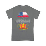 Scotstee Shop - American Flag Shirt 4th Of July Shirt Grown with South Vietnamese Roots Vietnam
