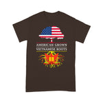 Scotstee Shop - American Flag Shirt 4th Of July Shirt Grown with South Vietnamese Roots Vietnam