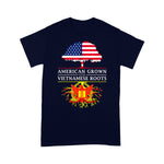 Scotstee Shop - American Flag Shirt 4th Of July Shirt Grown with South Vietnamese Roots Vietnam
