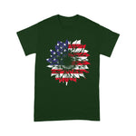 Scotstee Shop - American Flag Sunflower USA Flag Sunflower 4th Of July Shirt