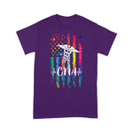Scotstee Shop - American Flag Tie Dye CNA Costume Nurse Day Nursing 4th Of July Shirt Nurse 4th of July Shirt