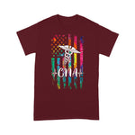 Scotstee Shop - American Flag Tie Dye CNA Costume Nurse Day Nursing 4th Of July Shirt Nurse 4th of July Shirt
