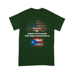 Scotstee Shop - American Raised With Puerto Rican Roots Puerto Rico 4th Of July Shirt