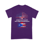 Scotstee Shop - American Raised With Puerto Rican Roots Puerto Rico 4th Of July Shirt