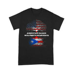 Scotstee Shop - American Raised With Puerto Rican Roots Puerto Rico 4th Of July Shirt