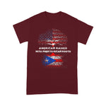 Scotstee Shop - American Raised With Puerto Rican Roots Puerto Rico 4th Of July Shirt