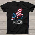 Scotstee Shop - Americorn Unicorn 4th of July Mericorn Merica Girls 4th Of July Shirt Unicorn 4th Of July Shirt