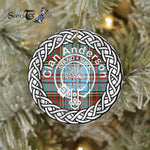 Anderson Clan Tartan Crest Badge Plaid Ornament Gift. Christmas Tree Ornament Anderson Clan Tartan Ornament Great Christmas Ornaments Gift - Scotstee Shop