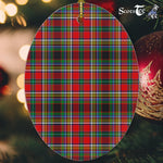 Anderson Of Arbrake Tartan Oval Ornaments, Christmas Tree Ornament, Plaid Christmas Ornaments, Ceramic Oval Christmas Tree Decoration, Tartan Oval Ornaments, Christmas Tree Ornament, Plaid Christmas Ornaments, Ceramic Oval Christmas Tree Decoration