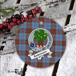 Anderson Scottish Clan Badge Plaid Ornament Gift. Christmas Tree Ornament Anderson Clan Tartan Ornament Great Christmas Ornaments Gift - Scotstee Shop