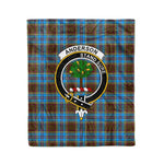 Anderson Tartan Blanket Plaid Blanket Anderson Clan Crest Badge Tartan Blanket - Scotstee Shop