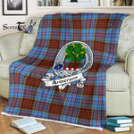 Anderson Tartan Blanket Plaid Blanket Anderson Modern Clan Badge Tartan Blanket - Scotstee Shop