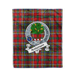 Anderson Tartan Blanket Plaid Blanket Anderson Of Arbrake Clan Badge Tartan Blanket - Scotstee Shop