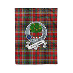 Anderson Tartan Blanket Plaid Blanket Anderson Of Arbrake Clan Badge Tartan Blanket - Scotstee Shop
