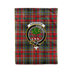 Anderson Tartan Plaid Blanket Anderson Of Arbrake Clan Crest Badge Tartan Blanket Scottish Tartan Plaid Fleece Blanket