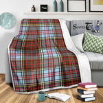 Scotstee Shop Tartan Plaid Blanket Anderson Ancient Scottish Tartan Plaid Sherpa Blanket