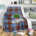 Scotstee Shop Tartan Plaid Blanket Anderson Modern Clan Badge Scottish Tartan Plaid Sherpa Blanket, Tartan Blanket, Plaid Blanket, Scottish Blanket, Gift Christmas Blanket, Christmas Blanket, Mother Day Gift, Father Day Gift