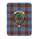 Scotstee Shop Tartan Plaid Blanket Anderson Modern Clan Crest Badge Scottish Tartan Plaid Sherpa Blanket