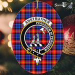 Anstruther Scottish Clan Plaid Ornament Gift. Christmas Tree Ornament Anstruther Clan Tartan Ornament,  ceramic ornament, personalized christmas ornaments, christmas tree ornaments, christmas door decorations, Plaid Ornament, Tartan Ceramic Ornament