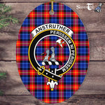 Anstruther Scottish Clan Plaid Ornament Gift. Christmas Tree Ornament Anstruther Clan Tartan Ornament,  ceramic ornament, personalized christmas ornaments, christmas tree ornaments, christmas door decorations, Plaid Ornament, Tartan Ceramic Ornament