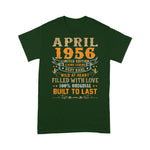 April 1956 Shirt 65 Years Old 65th Birthday Gifts Birthday Shirt 65th Birthday Shirt - Scotstee Shop