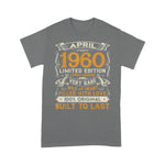 April 1960 60 Years Old 60th Birthday Gifts Birthday Shirt - Scotstee Shop