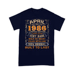 April 1986 Vintage 35 Years Old 35th Birthday Gifts Family Birthday Shirt - Scotstee Shop