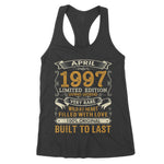 April 1997 Birthday 24 Years Old 24th Birthday Women's Tank Top - Scotstee Shop