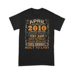 April 2010 Vintage 11 Years Old 11th Birthday Gifts Family Birthday Shirt - Scotstee Shop