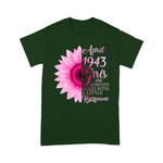 April Girls 1943 Birthday Gift 78 Years Old Made In 1943 Birthday Shirt - Scotstee Shop