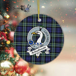 Arbuthnot Scottish Clan Badge Plaid Ornament Gift. Christmas Tree Ornament Arbuthnot Clan Tartan Ornament Great Christmas Ornaments Gift - Scotstee Shop