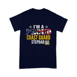 Scotstee Shop - Are You A Proud Of A USA Coast Guard Stepdad 4th Of July Shirt