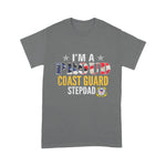 Scotstee Shop - Are You A Proud Of A USA Coast Guard Stepdad 4th Of July Shirt
