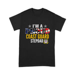 Scotstee Shop - Are You A Proud Of A USA Coast Guard Stepdad 4th Of July Shirt