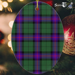 Armstrong Modern Tartan Oval Ornaments, Christmas Tree Ornament, Plaid Christmas Ornaments, Ceramic Oval Christmas Tree Decoration, Tartan Oval Ornaments, Christmas Tree Ornament, Plaid Christmas Ornaments, Ceramic Oval Christmas Tree Decoration