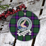 Armstrong Scottish Clan Badge Plaid Ornament Gift. Christmas Tree Ornament Armstrong Clan Tartan Ornament Great Christmas Ornaments Gift - Scotstee Shop