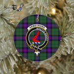 Armstrong Scottish Clan Plaid Ornament Gift. Christmas Tree Ornament Armstrong Clan Tartan Ornament Great Christmas Ornaments Gift - Scotstee Shop