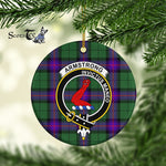 Armstrong Scottish Clan Plaid Ornament Gift. Christmas Tree Ornament Armstrong Clan Tartan Ornament Great Christmas Ornaments Gift - Scotstee Shop